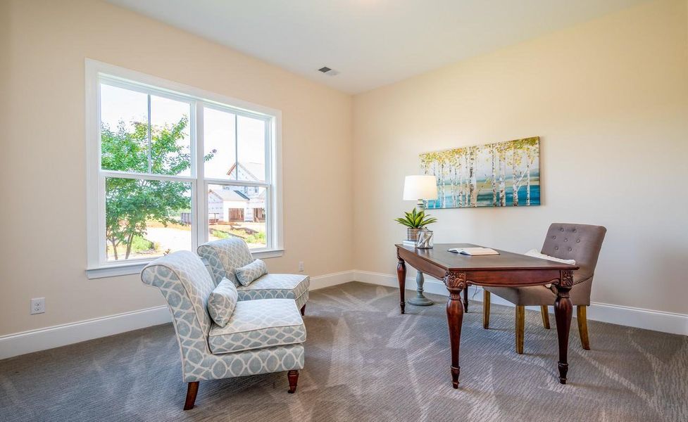 Representative furnished interior of a home built from the Columbia by Greybrook Homes in Shepherds Trace, Clover (Image 36).