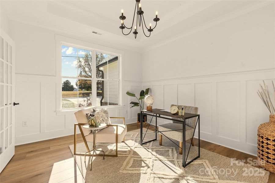 Furnished interior view inside a new home in , Midland (Image 11).