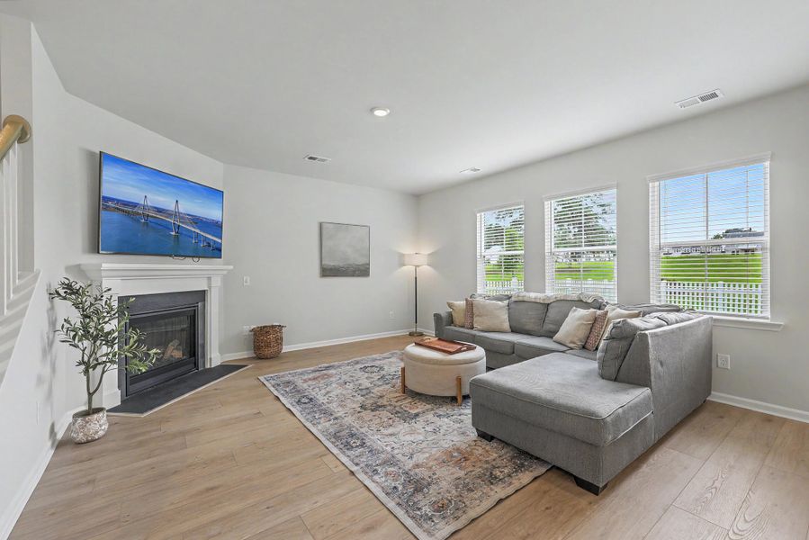 Furnished interior view inside a new home in Limehouse Farms, Summerville (Image 37).