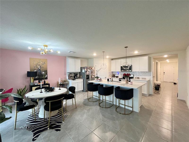 Furnished interior view inside a new home in Ocala Crossings South, Ocala (Image 21).