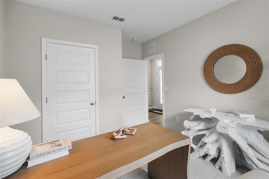 Furnished interior view inside a new home in Wind Meadows South, Bartow (Image 31).