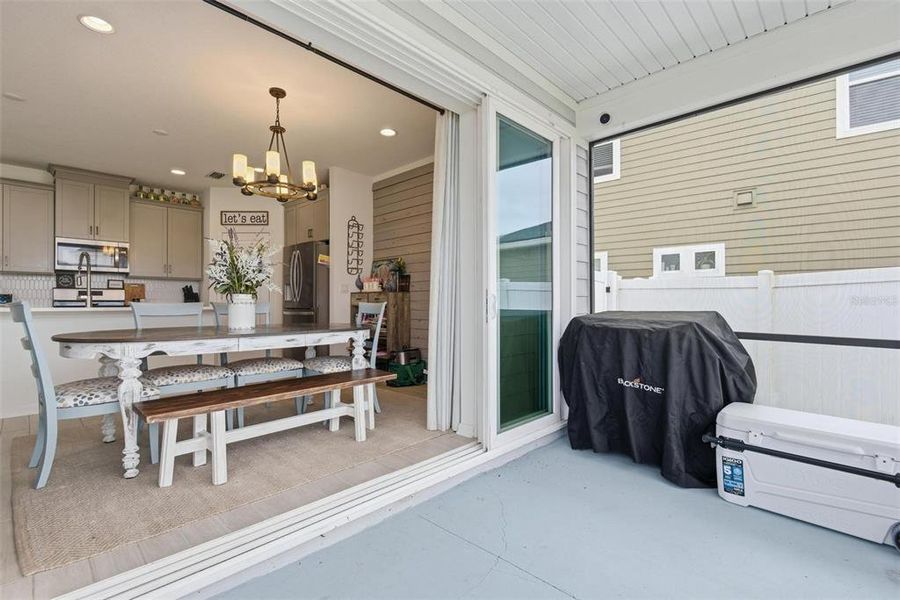 Exterior details and patio area of a home in , St. Augustine (Image 24). Exterior details and patio area of a home in , St. Augustine (Image 24).