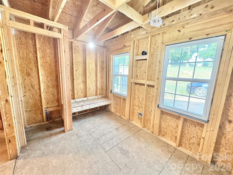 In-progress construction of a new home in , Granite Falls, NC (Image 6).