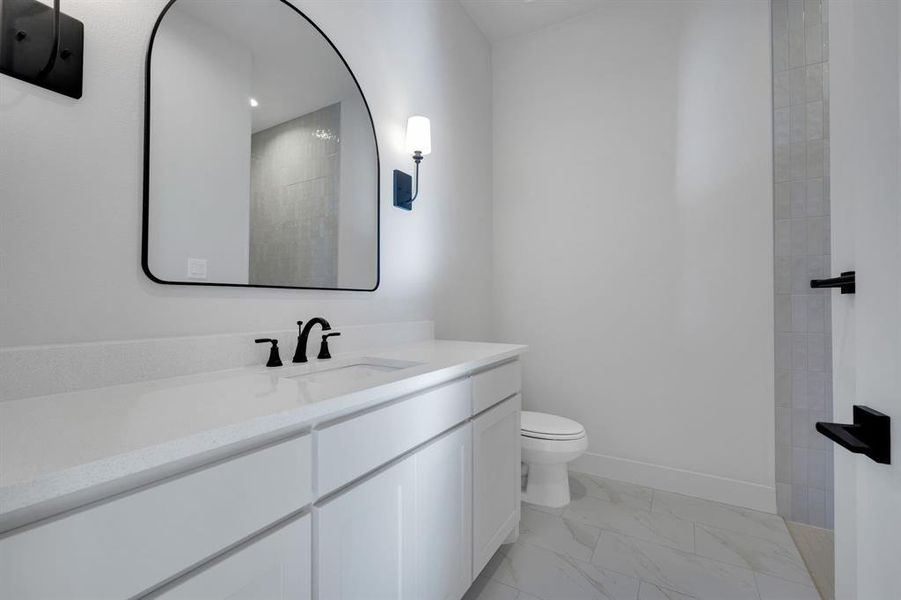 Furnished interior view inside a new home in , Aledo (Image 6).