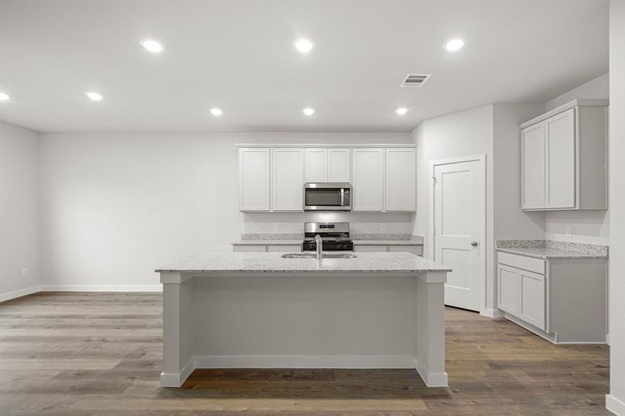 Furnished interior in a model home at Pecan Lakes Estates in Navasota (Image 14). Furnished interior in a model home at Pecan Lakes Estates in Navasota (Image 14).