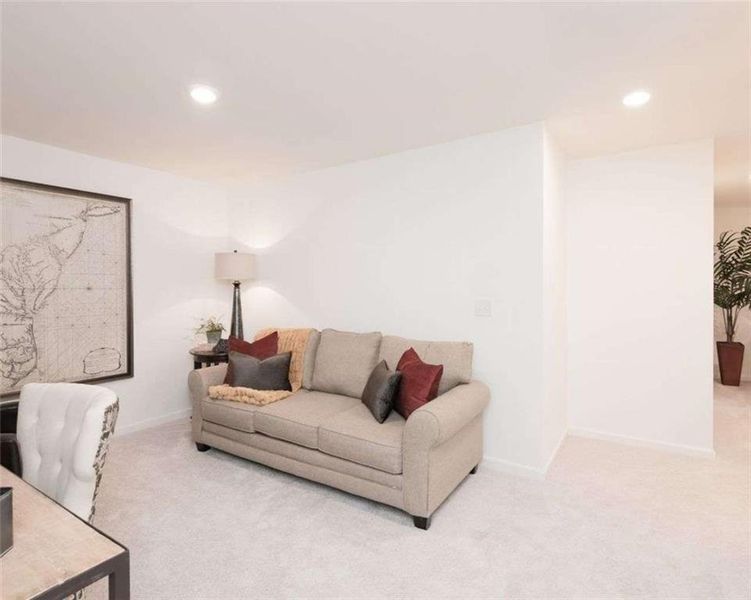 Furnished interior view inside a new home in , Conyers (Image 10). Furnished interior view inside a new home in , Conyers (Image 10).