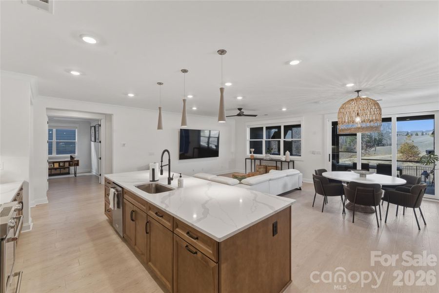 Furnished interior view inside a new home in Windell Woods, Tega Cay (Image 12).