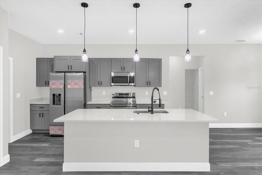 Furnished interior view inside a new home in , Ocala (Image 6).