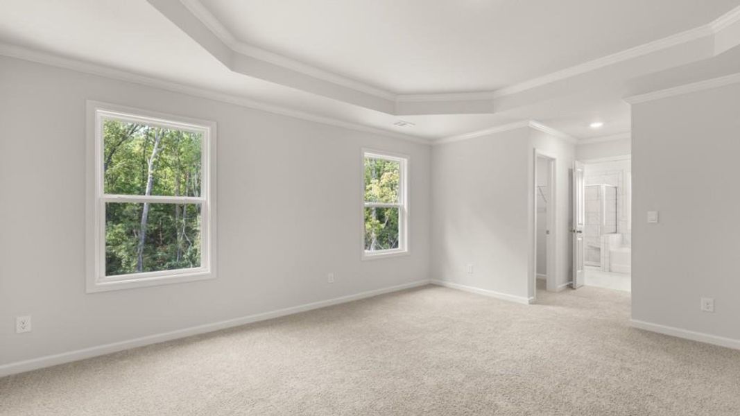 Spacious, unfurnished interior of a new home in Butner Estates, South Fulton (Image 29).