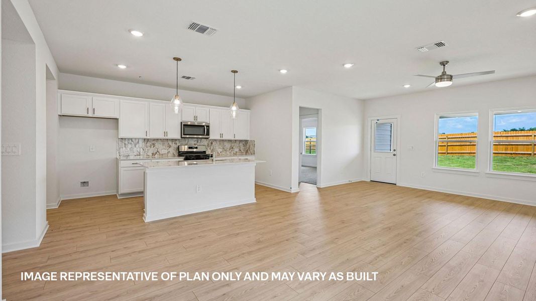 Spacious, unfurnished interior of a new home in Trails at Wildhorse, Austin (Image 15). Spacious, unfurnished interior of a new home in Trails at Wildhorse, Austin (Image 15).