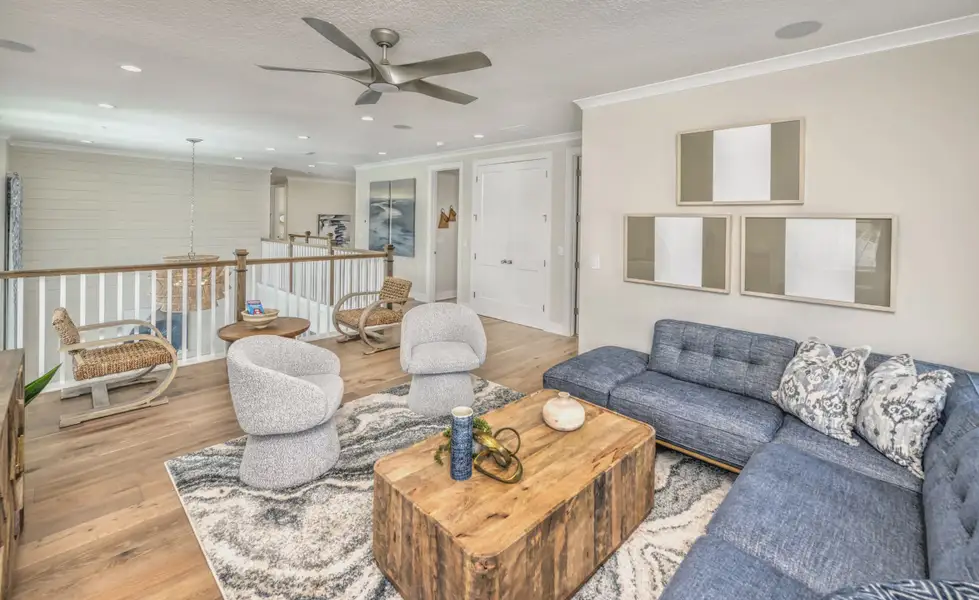 Furnished interior view inside a new home in SilverLeaf, St. Augustine (Image 37). Furnished interior view inside a new home in SilverLeaf, St. Augustine (Image 37).