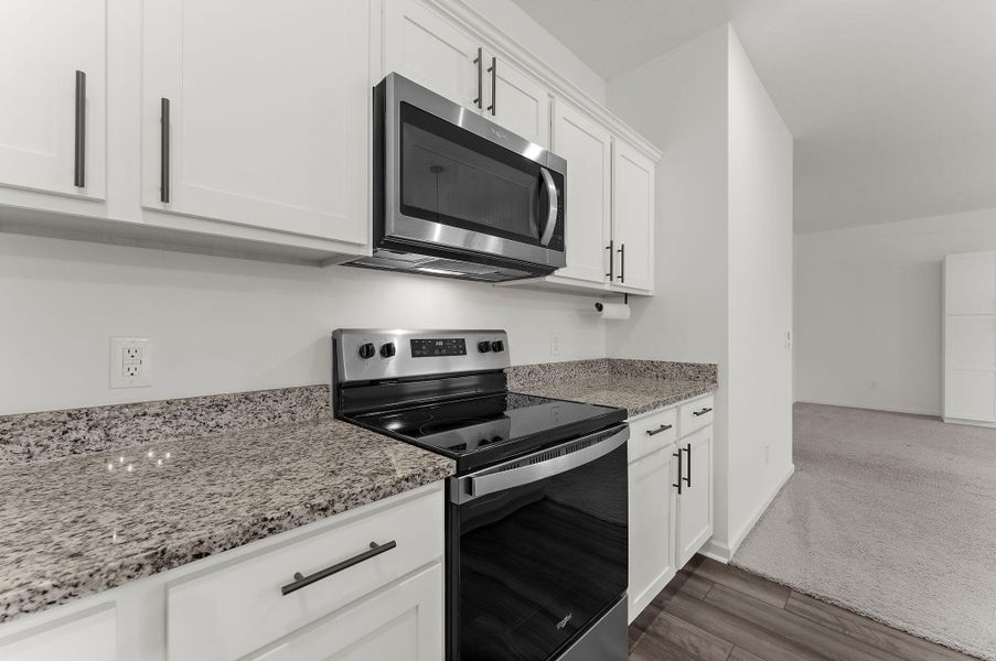 Furnished interior view inside a new home in , Summerville (Image 7).