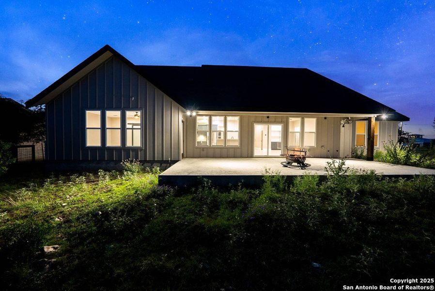 Front exterior of a new home in , Kerrville, TX, highlighting curb appeal (Image 26).