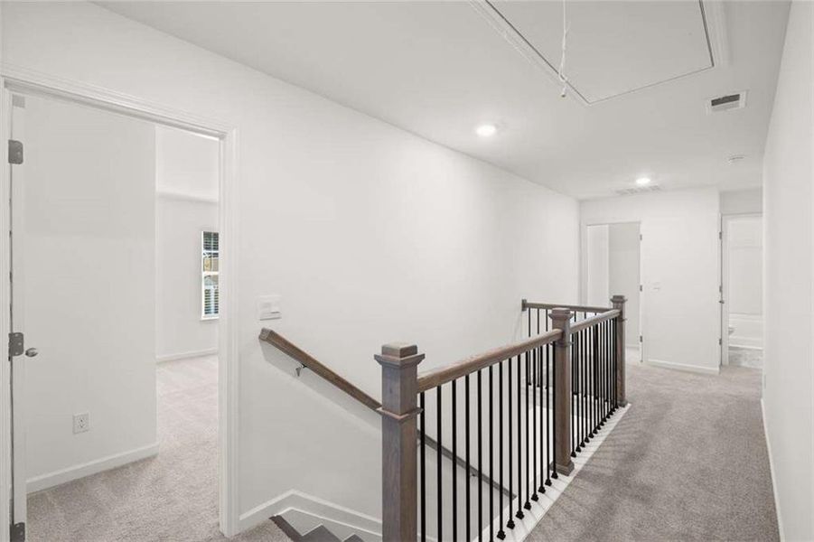 Spacious, unfurnished interior of a new home in Water Oak Estates, Lawrenceville (Image 46).