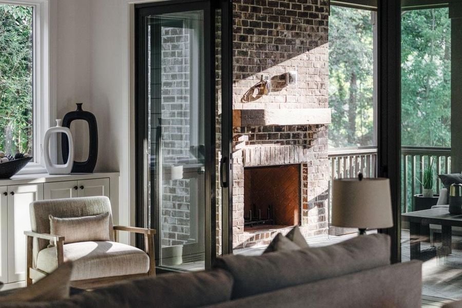 Furnished interior view inside a new home in , Atlanta (Image 4).