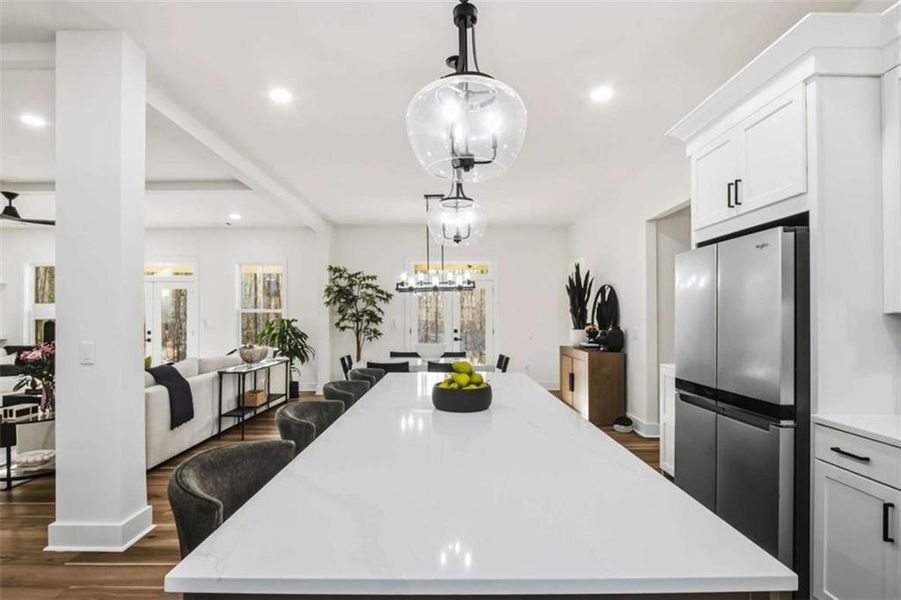 Furnished interior view inside a new home in , Winston (Image 6).