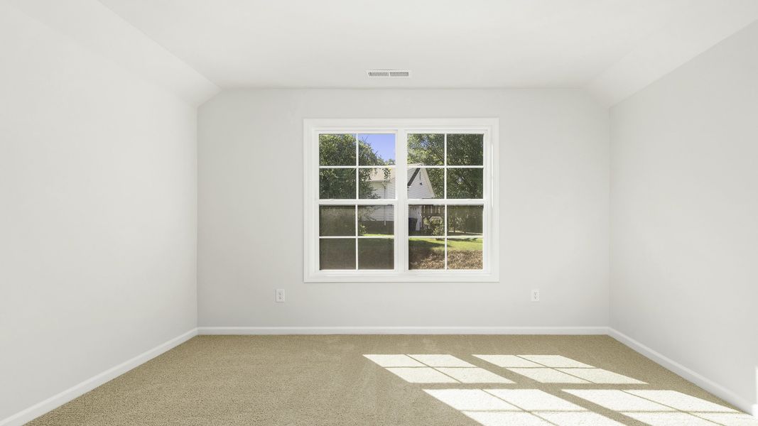 Spacious, unfurnished interior of a new home in The Villas at Kinsley, Jamestown (Image 18).