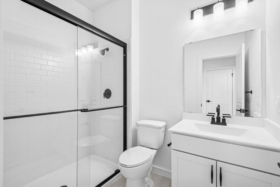 Full bath on the first floor Full bath on the first floor