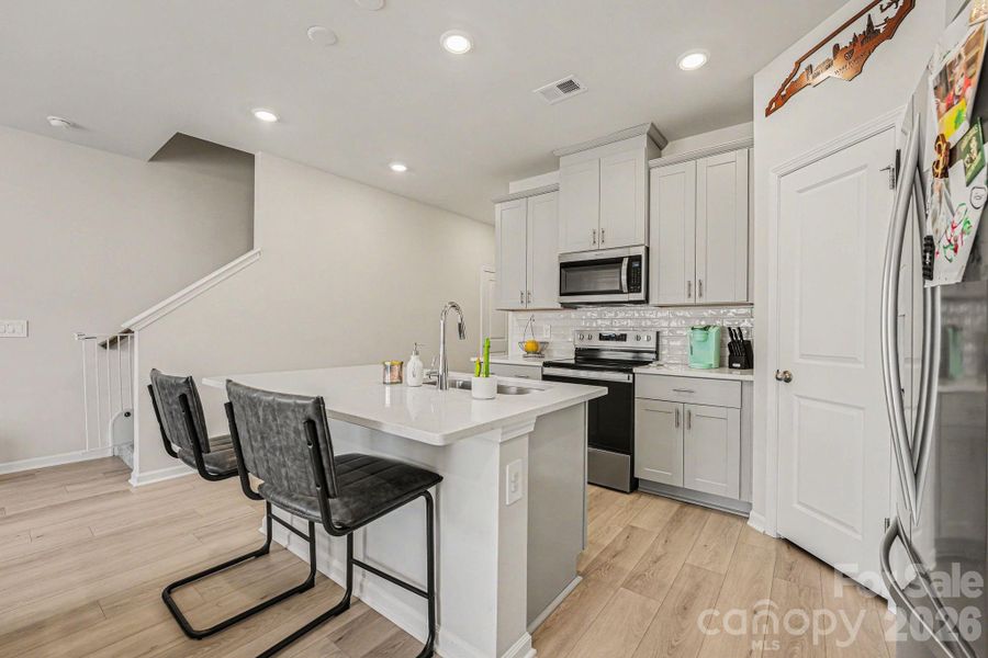 Furnished interior view inside a new home in , Kannapolis (Image 5).