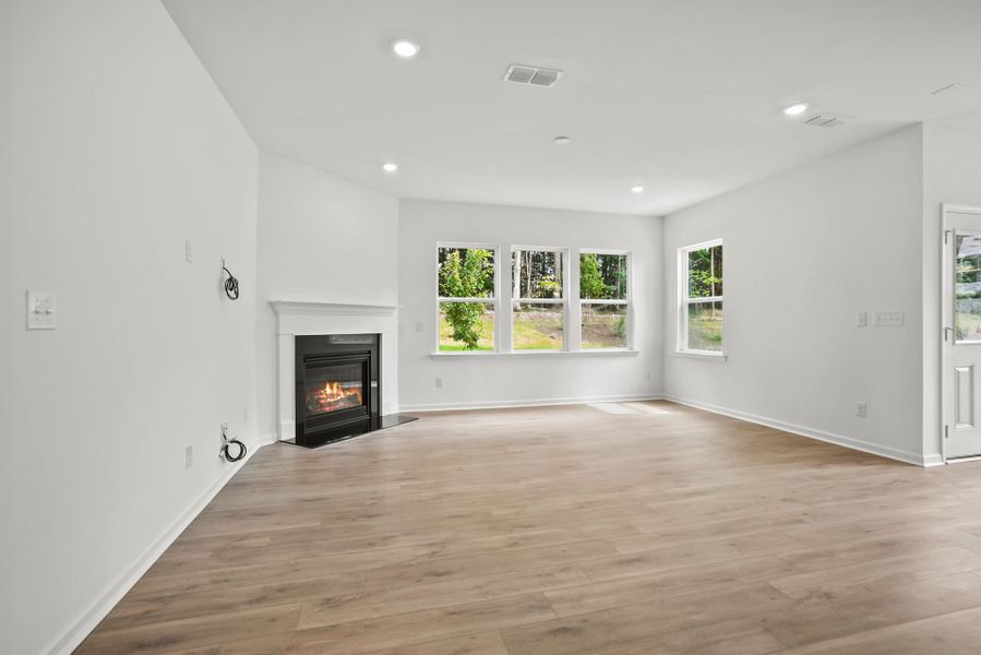 Spacious, unfurnished interior of a new home in Michaux Gardens, Belmont (Image 89).