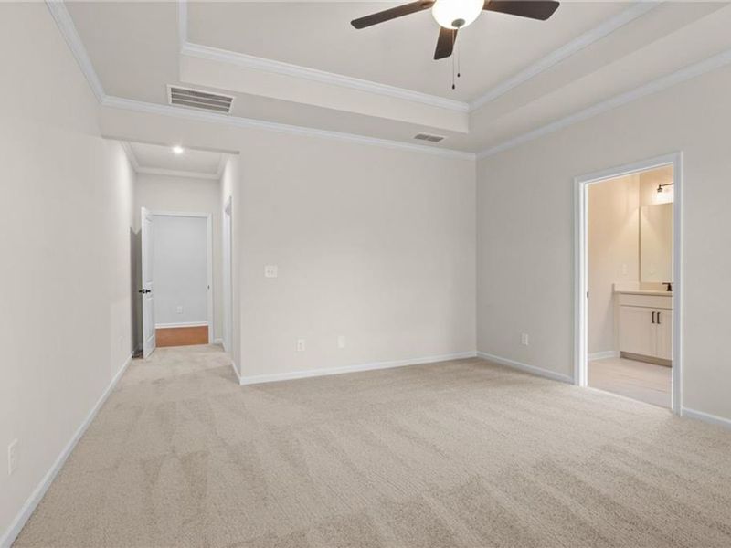 Spacious, unfurnished interior of a new home in Kelly Preserve, Loganville (Image 33).