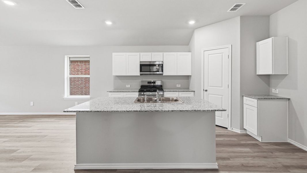 Furnished interior view inside a new home in Hickory Grove, Krum (Image 7).