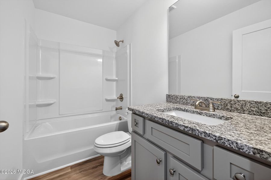 Furnished interior view inside a new home in Langston Place, Perry (Image 13).