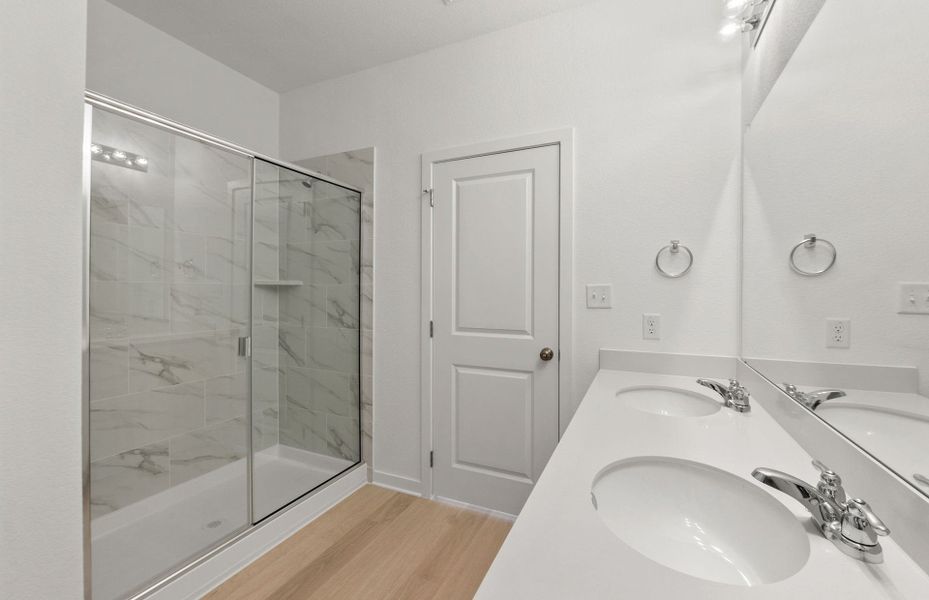 Furnished interior view inside a new home in Larson Crossing, Elgin (Image 10).