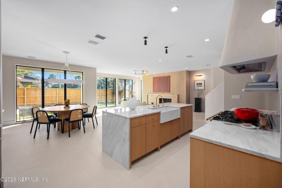 Furnished interior view inside a new home in , Atlantic Beach (Image 5).