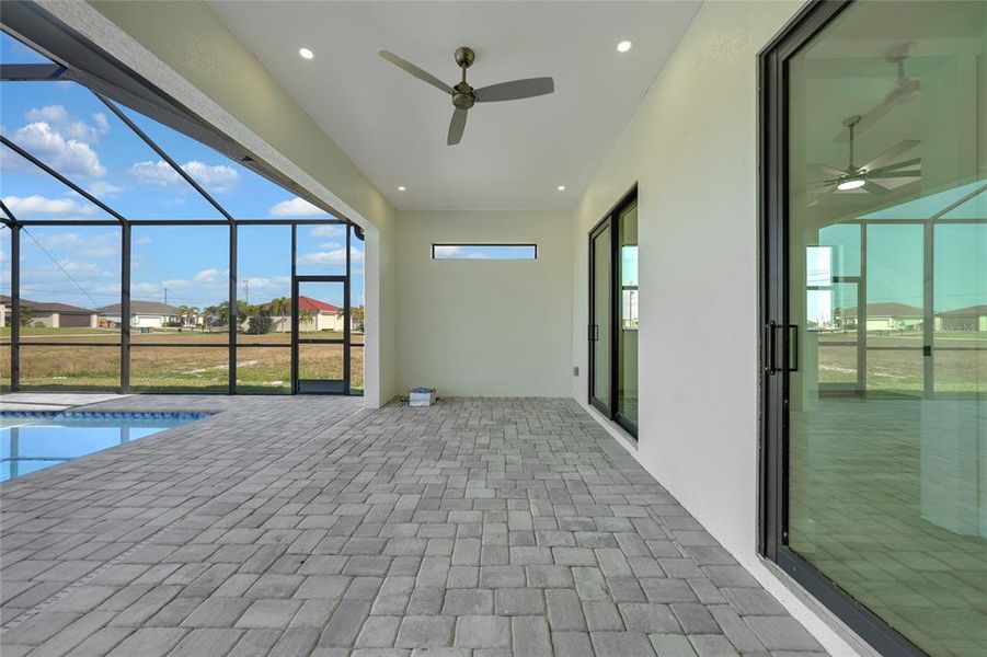 Exterior details and patio area of a home in , Cape Coral (Image 24). Exterior details and patio area of a home in , Cape Coral (Image 24).