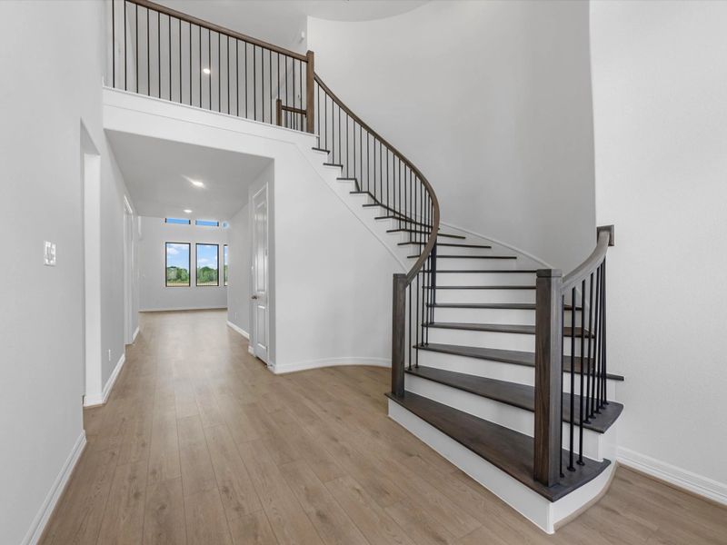 Home entry. Sample product photo. Actual exterior and interior selections may vary by homesite. Photo may be virtually staged. Home entry. Sample product photo. Actual exterior and interior selections may vary by homesite. Photo may be virtually staged.