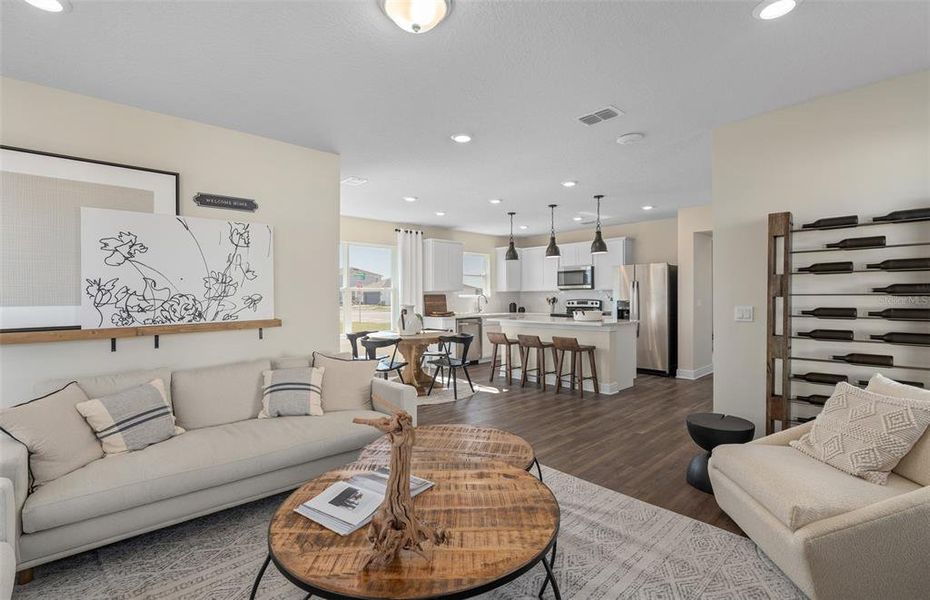 Furnished interior view inside a new home in Tohoqua, Kissimmee (Image 29).