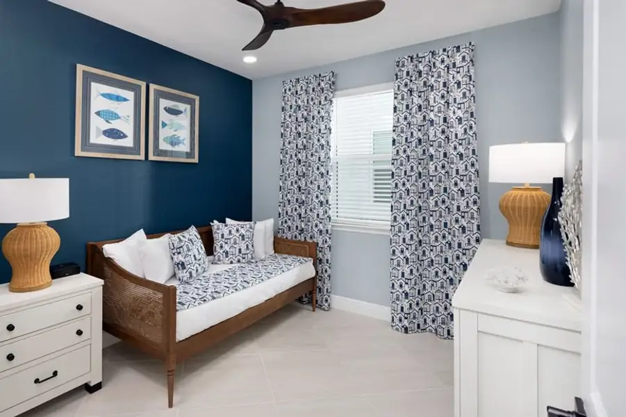 Representative furnished interior of a home built from the Hula by Minto Communities in Latitude Margaritaville Watersound, Panama City Beach (Image 5).