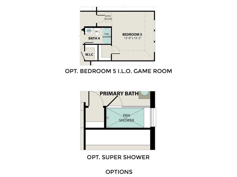 2D floor plan layout for the The Victoria A by Davidson Homes LLC in Lago Mar, Texas City, TX (Image 5).