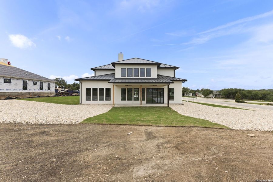 Exterior details and patio area of a home in , Bulverde (Image 32).