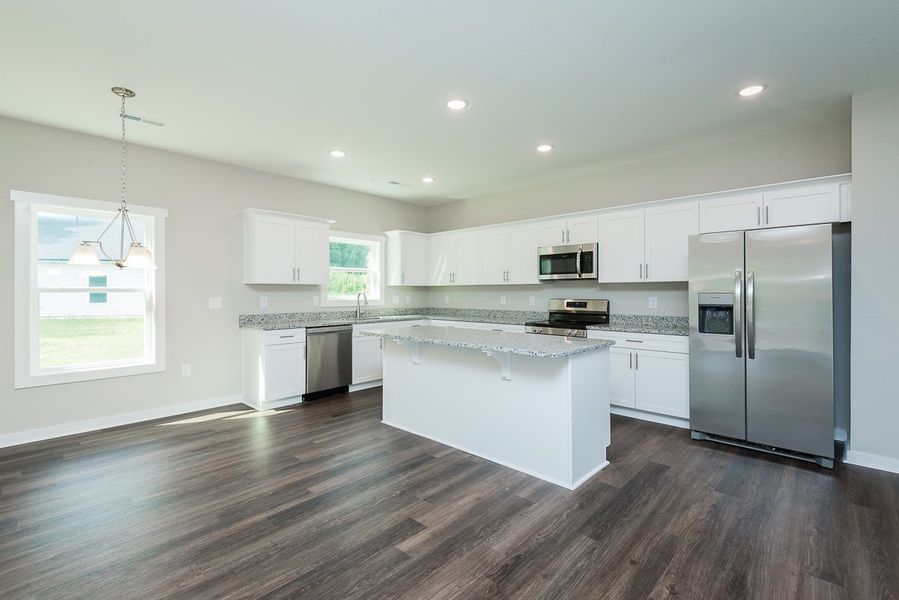 Representative furnished interior of a home built from the Landon by Foundation Home Builders LLC in Pallini Place, Ossipee (Image 8).