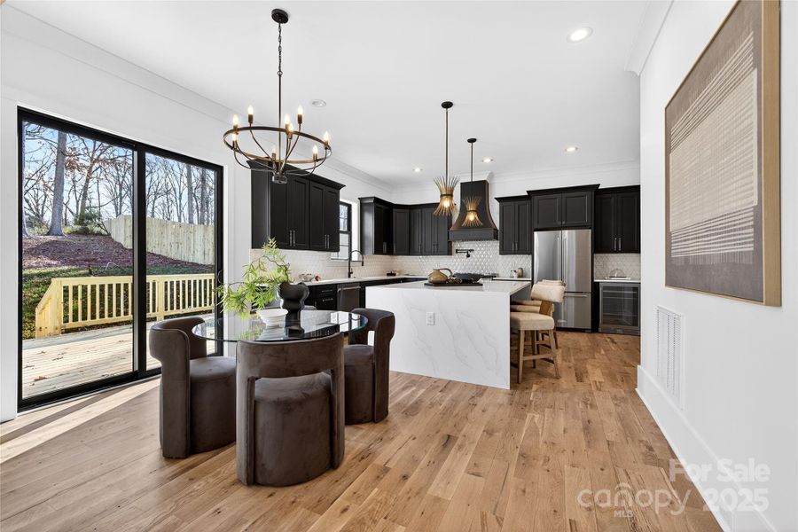 Furnished interior view inside a new home in , Charlotte (Image 14).
