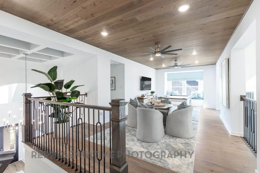 Furnished interior view inside a new home in Jordan Ranch, Fulshear (Image 27).