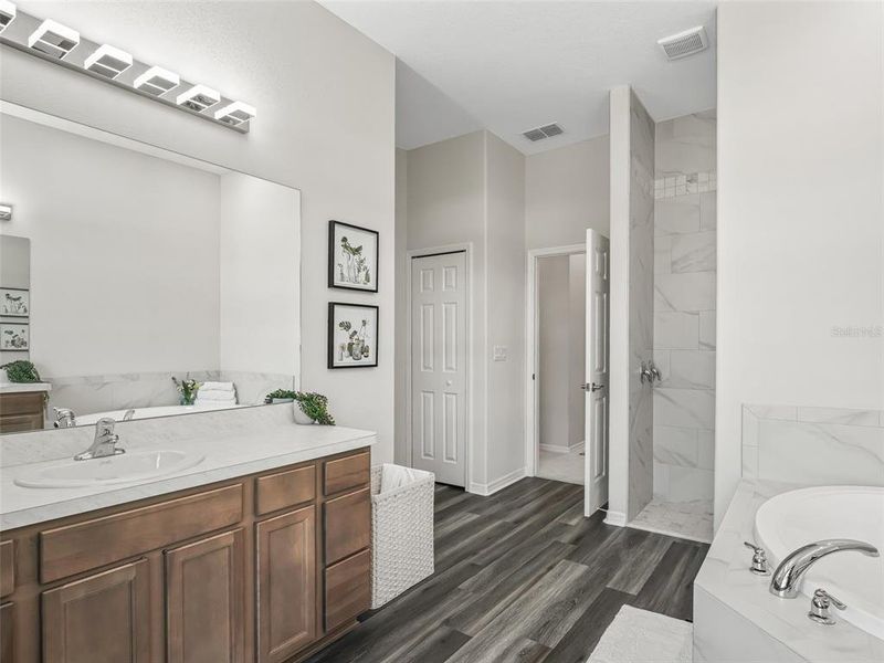 Furnished interior view inside a new home in , Ocala (Image 45).