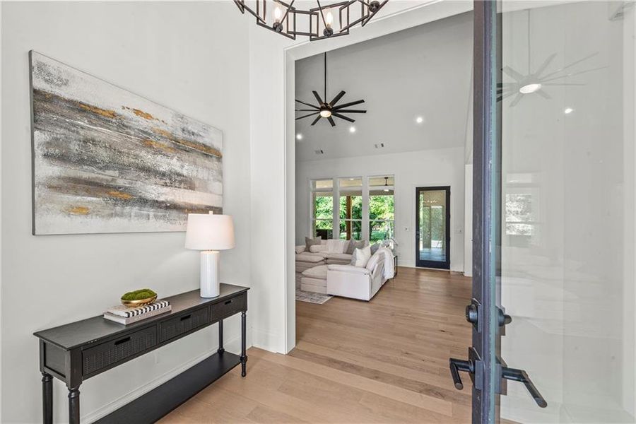 Furnished interior view inside a new home in , Greensboro (Image 18).
