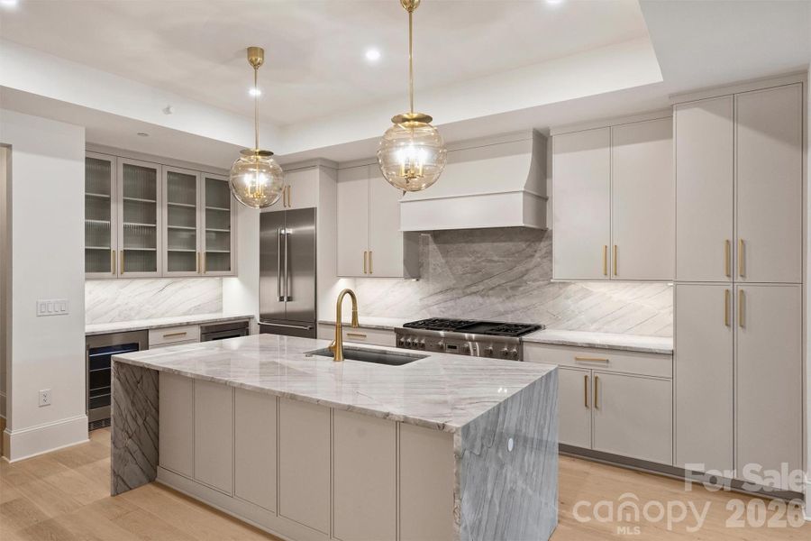 Furnished interior view inside a new home in , Charlotte (Image 33).