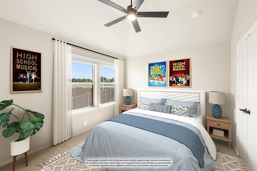 Furnished interior view inside a new home in Ridge Ranch Classic 50, Mesquite (Image 12). Furnished interior view inside a new home in Ridge Ranch Classic 50, Mesquite (Image 12).