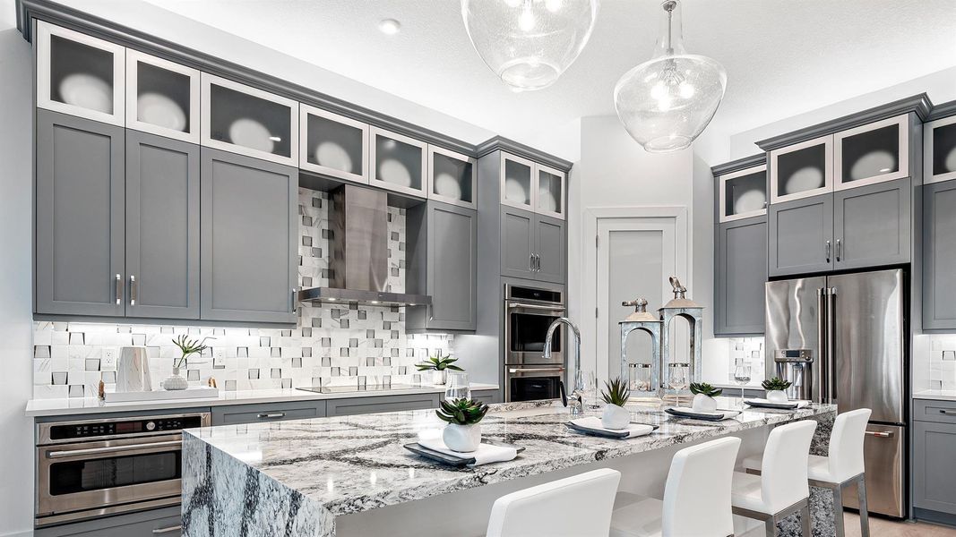 Furnished interior view inside a new home in Astor Creek Golf & Country Club, Port St. Lucie (Image 10).