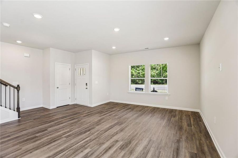Spacious, unfurnished interior of a new home in Avalon - Vista Series, Conyers (Image 29).