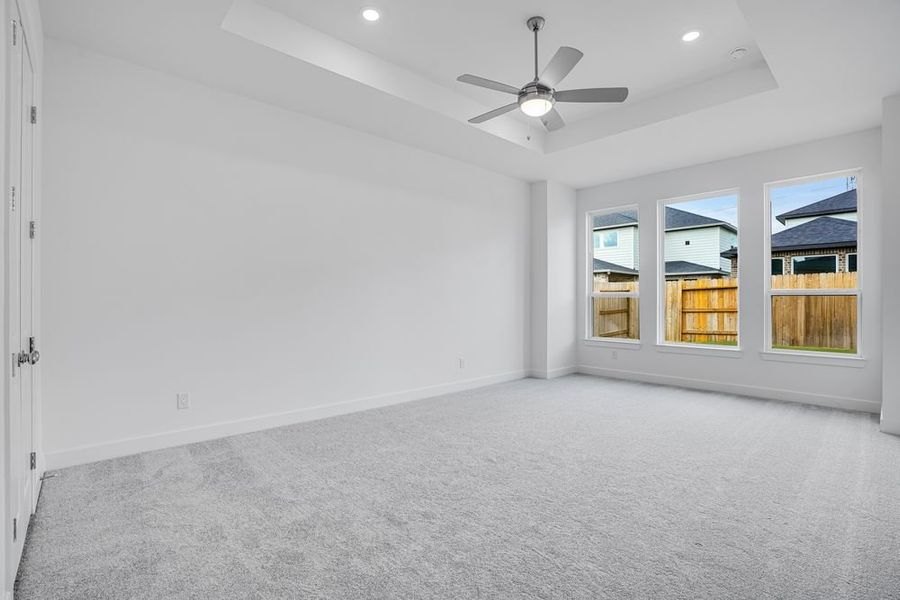 Spacious, unfurnished interior of a new home in Avalon at Cypress, Cypress (Image 13).