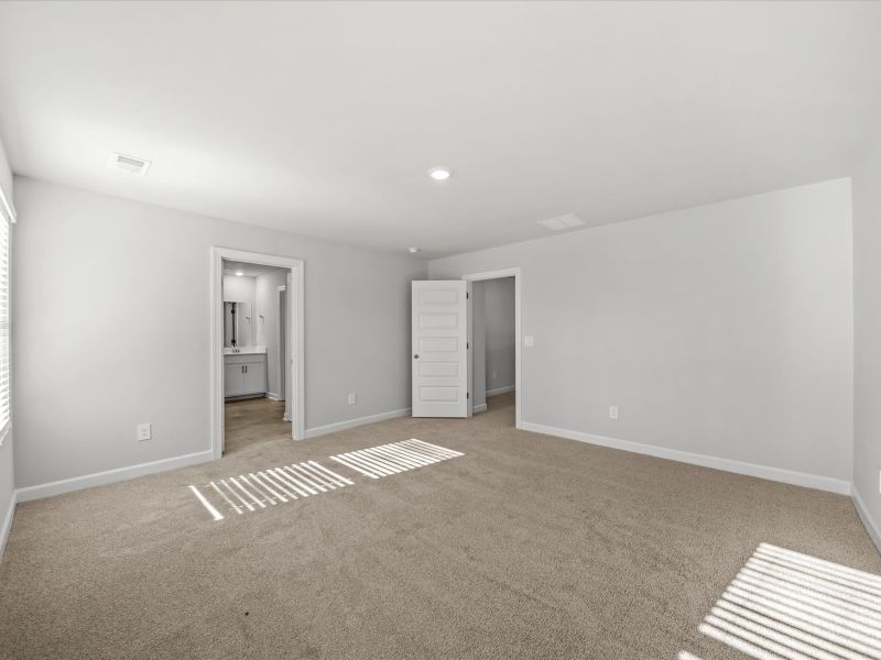 Spacious, unfurnished interior of a new home in Cedar Shoals – Heritage Collection, Piedmont (Image 16).