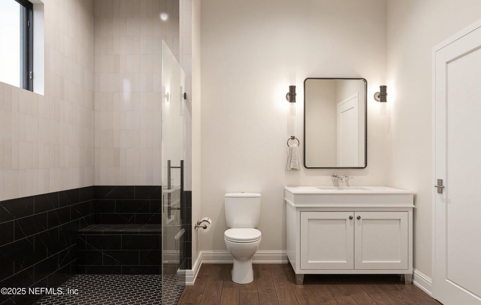 Furnished interior view inside a new home in , Ponte Vedra Beach (Image 28).