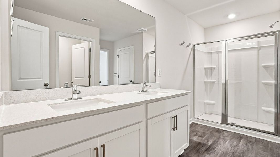Furnished interior view inside a new home in Carter Ridge, Greenville (Image 11).