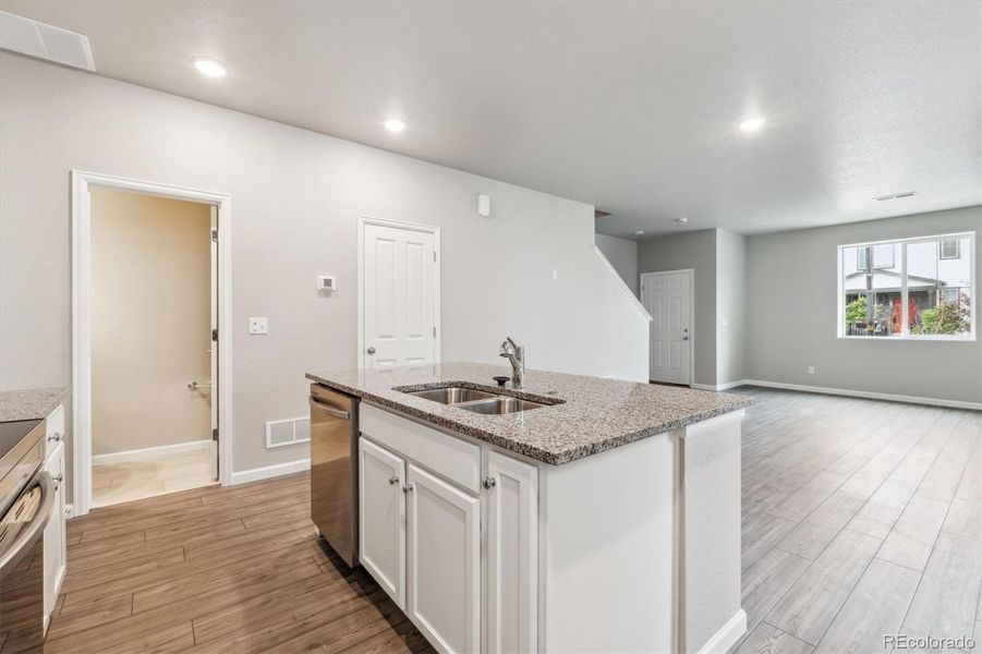 Furnished interior view inside a new home in Pintail Commons at Johnstown Village, Johnstown (Image 5).
