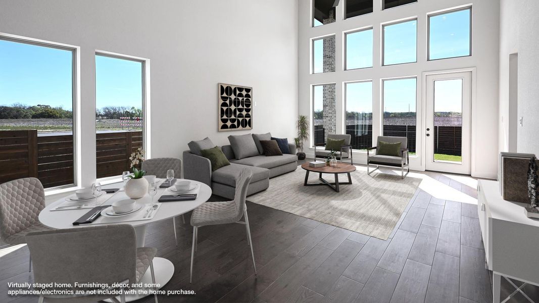 Furnished interior view inside a new home in Juniper Springs, Lockhart (Image 6).